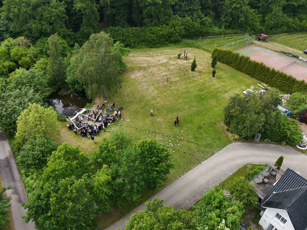 Bryllup på en dansk vingård hos Vesterhave Vingaard på Sjælland
